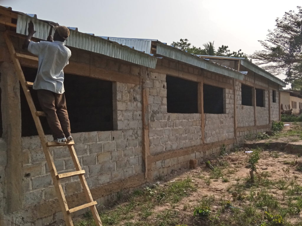 Construction de l'école maternelle Nicla à Guiglo